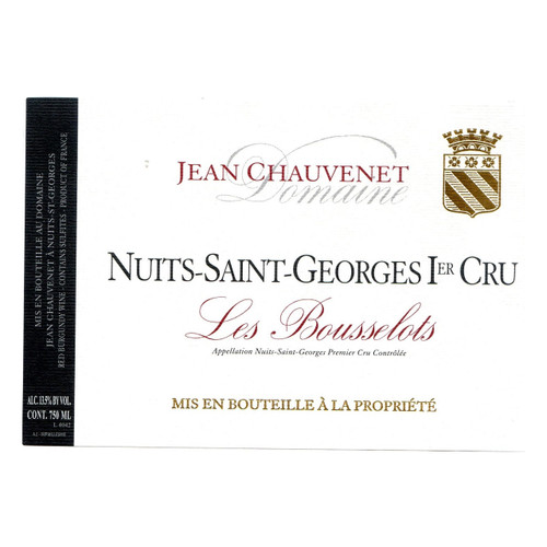 Jean Chauvenet Nuits-Saint-Georges 1er Cru "Les Bousselots" 2018 750ml