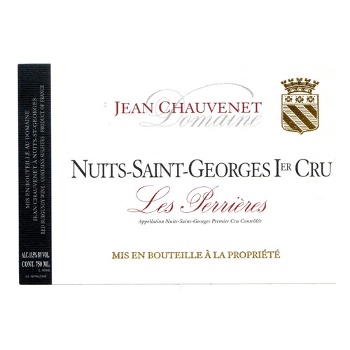 Jean Chauvenet Nuits-Saint-Georges 1er Cru "Les Perrières" 2018 750ml