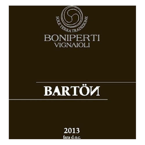 Boniperti Vignaioli Barton Fara 2019 750ml