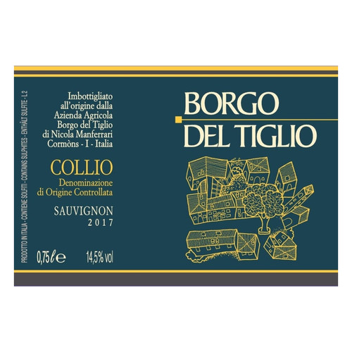 Borgo del Tiglio Sauvignon Blanc 2020 750ml