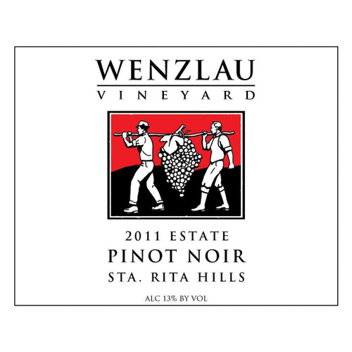 Wenzlau Vineyard Sta. Rita Hills Pinot Noir Estate 2017 750ml