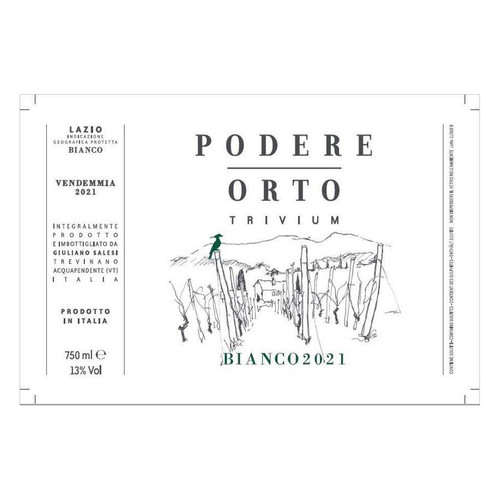 Podere Orto Bianco 2021 750ml