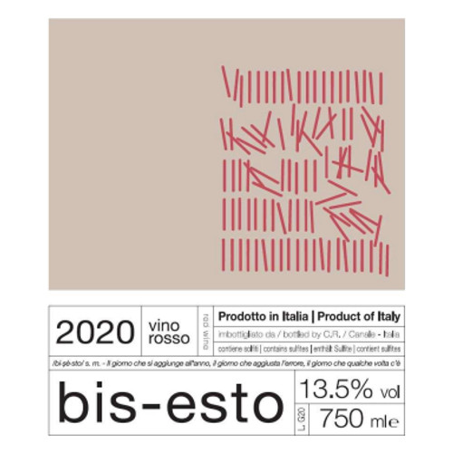 Valfaccenda Vino Rosso 'Bis-Esto' 2022 750ml