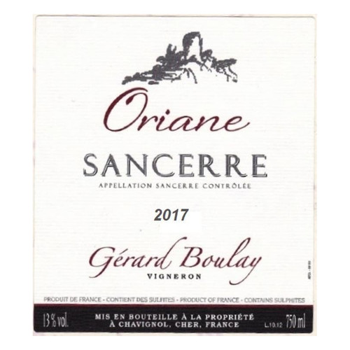 Gerard Boulay Oriane Sancerre 2020 750ml