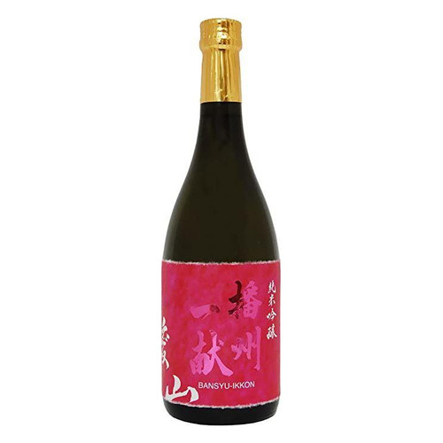 Banshu Ikkon Aiyama Junmai Ginjo Sake NV 720ml