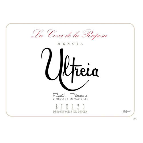 Bodegas y Vinedos Raul Perez Ultreia Cova de la Raposa Bierzo 2021 750ml