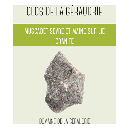 Domaine de la Geraudrie Muscadet Sevre-et-Maine Sur Lie Clos De La Geraudrie Granite 2022 750ml