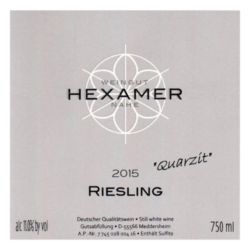 Hexamer Riesling Quarzit 2021 750ml