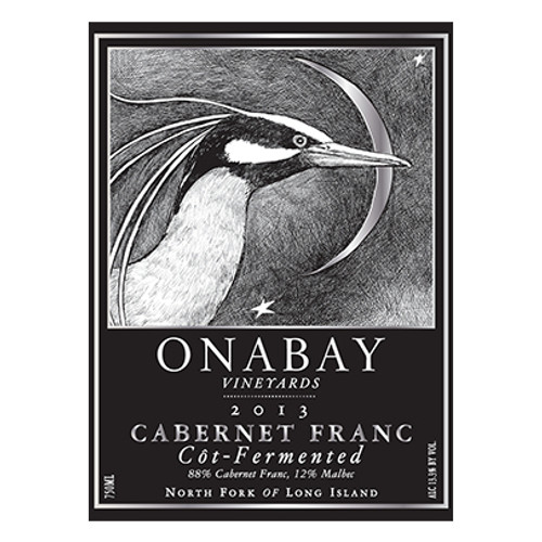 Onabay Vineyards Cabernet Franc Cot-Fermented North Fork of Long Island 2021 750ml