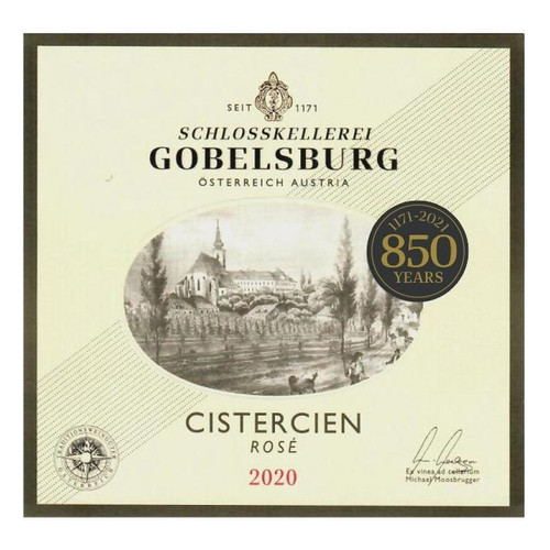 Schloss Gobelsburg Schlosskellerei Gobelsburg Cistercien Rose 2022 750ml