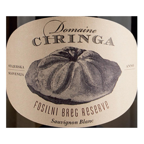 Domaine Ciringa Reserve Fosilni Breg Sauvignon Blanc 2018 750ml