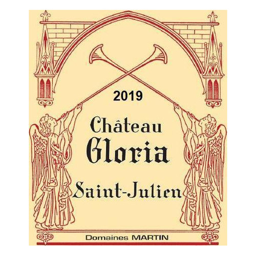 Label/Bottle shot for Chateau Gloria 2020 750ml