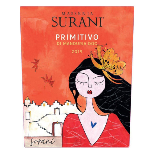 Masseria Surani Primitivo Di Manduria 2020 750ml Masseria Surani Primitivo Di Manduria 2020 750ml