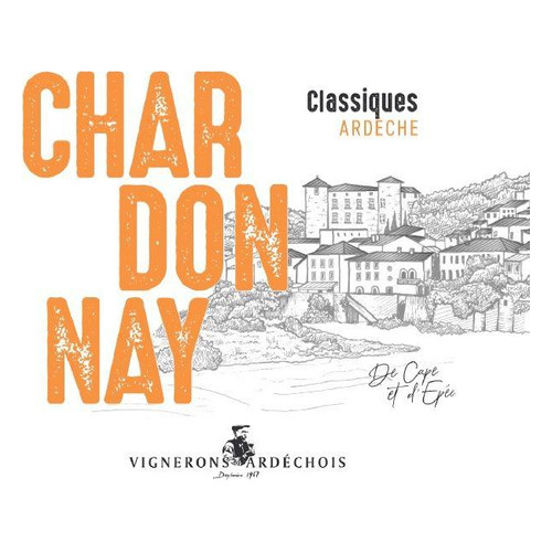 Vignerons Ardechois Ardeche Chardonnay Les Classiques 2021 750ml