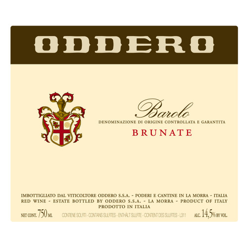 Oddero Barolo "Brunate" 2019 1.5L