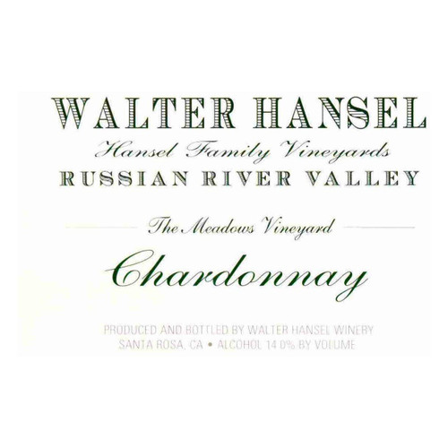 Walter Hansel The Meadows Chardonnay 2021 750ml