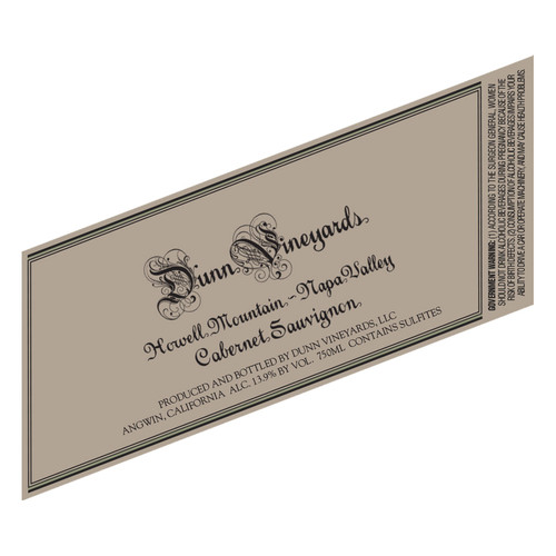 Dunn Howell Mountain Cabernet Sauvignon 2019 750ml