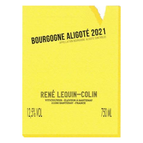 Rene Lequin-Colin Bourgogne Aligote 2021 750ml