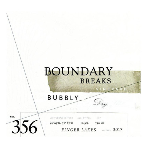 Boundary Breaks No. 356 Bubbly Dry Riesling 2022 750ml