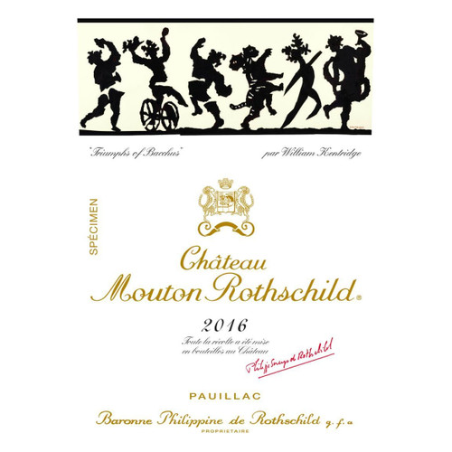Chateau Mouton Rothschild 2016 750ml
