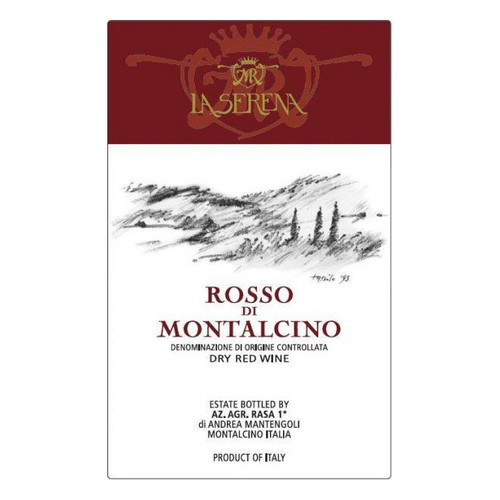 La Serena Rosso di Montalcino 2020 750ml