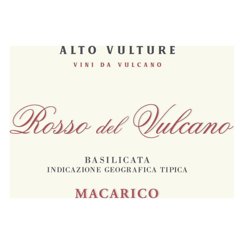 Macarico Basilicata Rosso del Vulcano 2022 750ml