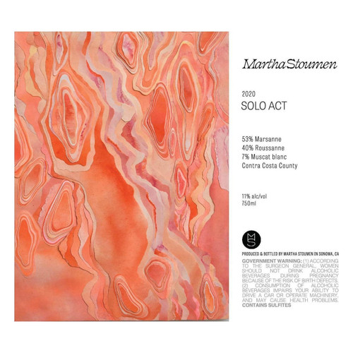 Martha Stoumen Solo Act 2020 750ml