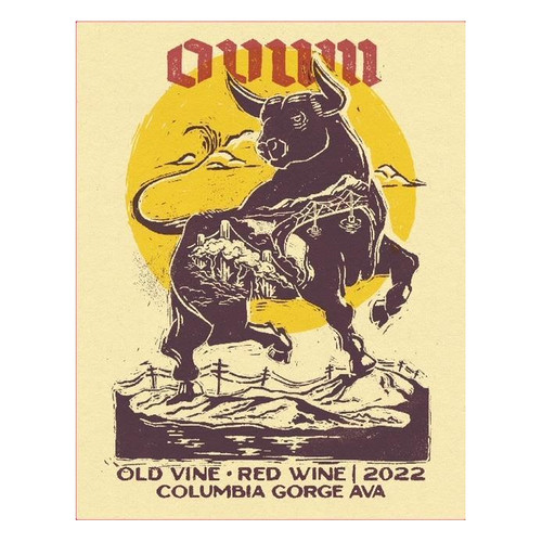 OVUM Old Vine Red Wine Columbia Gorge 2022 750ml