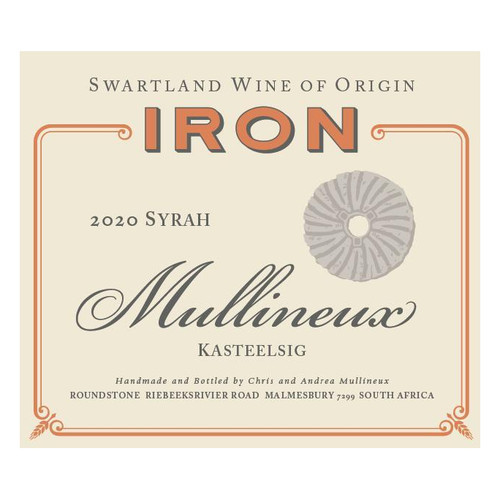 Mullineux Syrah Iron Swartland 2020 750ml