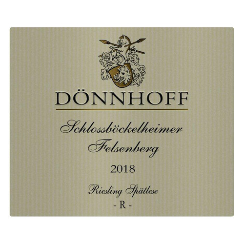 Donnhoff Riesling Schlossbockelheimer Felsenberg Spatlese 2018 1.5L Donnhoff Riesling Schlossbockelheimer Felsenberg Spatlese 2018 1.5L