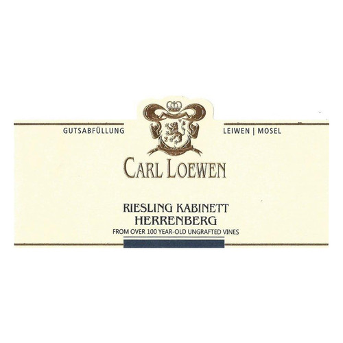 Carl Loewen Riesling Longuich Herrenberg Kabinett 2022 750ml