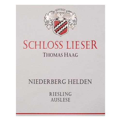 Schloss Lieser Riesling Niederberg Helden Auslese 2022 750ml