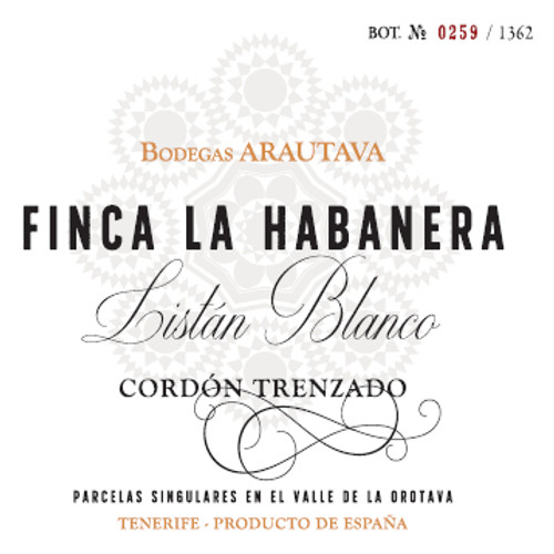 Bodegas Arautava Valle de la Orotava Listan Blanco Cordon Trenzado Finca La Habanera 2021 750ml