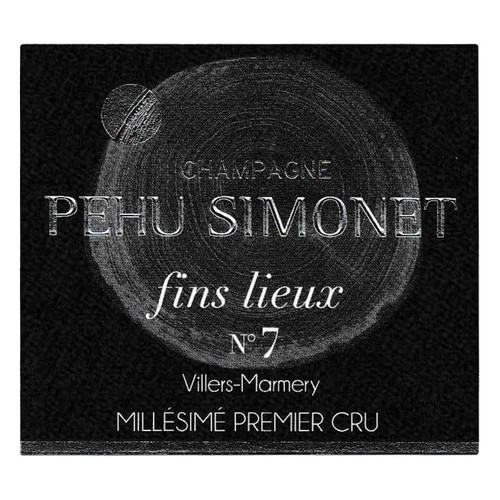 Pehu-Simonet Champagne Extra Brut Fins Lieux #7 Les Chouettes Villers Marmery 2013 750ml