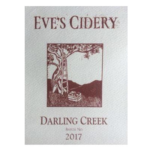 Eve's Cidery Darling Creek Naturally Sparkling Semi-Dry Cider NV 750ml