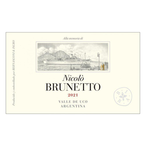 Bira Wines Nicolo Brunetto Valle de Uco 2021 750ml