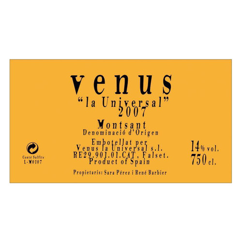 Venus la Universal Montsant Venus 2019 750ml