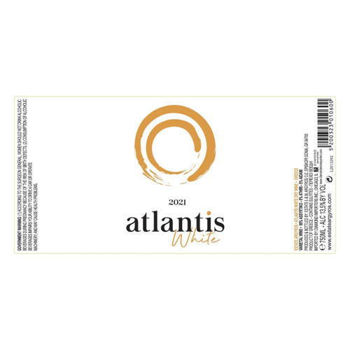 Estate Argyros Cyclades Atlantis White Dry Wine 2022 750ml