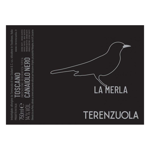 Terenzuola Toscana Merla della Miniera 2021 750ml