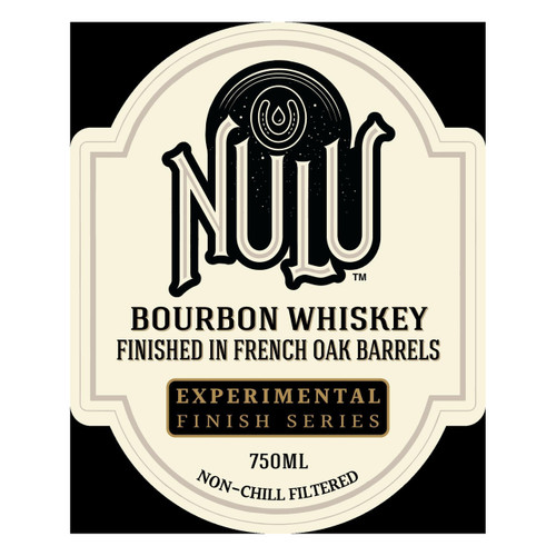 Nulu Experimental Finish Series Finished In French Oak Barrels Bourbon Whiskey NV 750ml