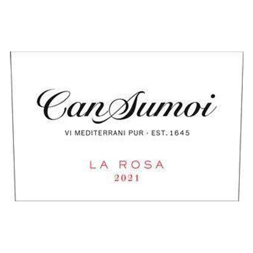 Label/Bottle Shot for the Can Sumoi Penedes La Rosa 2023 750ml