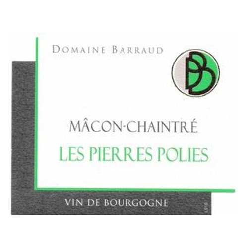 Label/Bottle Shot for the Daniel et Julien Barraud Macon Chaintre Les Pierres Polies 2022 750ml