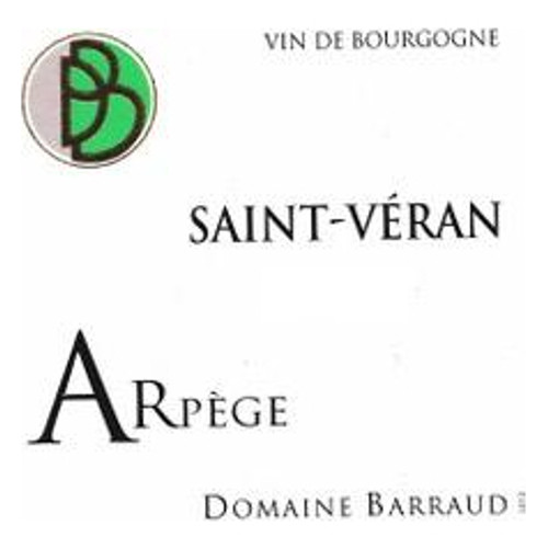 Label/Bottle Shot for the Domaine Barraud Saint-Veran Arpege 2022 750ml