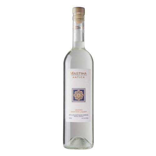Label/Bottle Shot for the Verino Mastiha Antica Liqueur NV 700ml