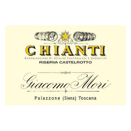 Label/Bottle Shot for the Giacomo Mori Chianti Riserva Castelrotto 2019 750ml