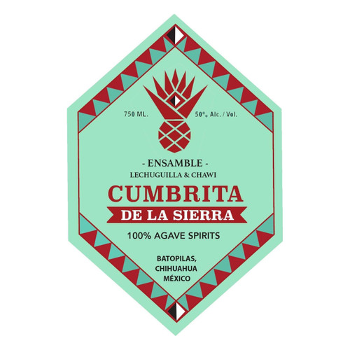 Label/Bottle Shot for the Cumbrita De La Sierra Ensamble Lechuguilla & Chawi NV 750ml