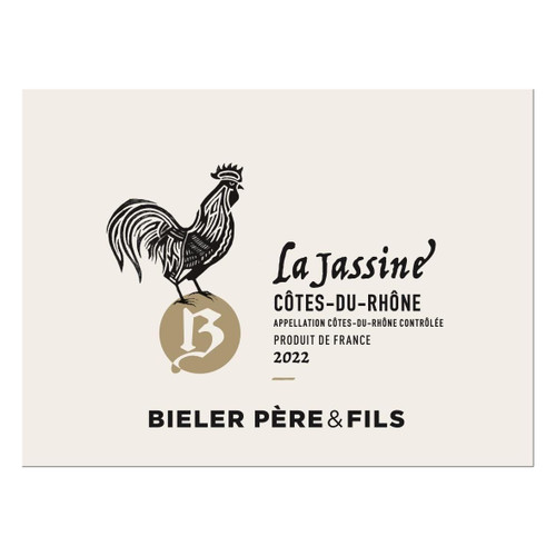 Bieler Pere et Fils Cotes du Rhone La Jassine Blanc 2023 750ml