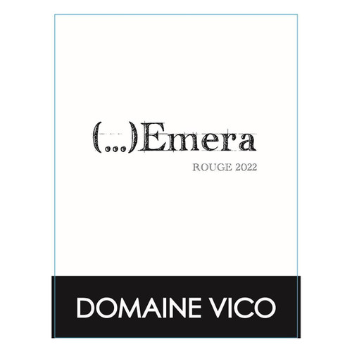 Domaine Vico Corse Emera Rouge 2022 750ml