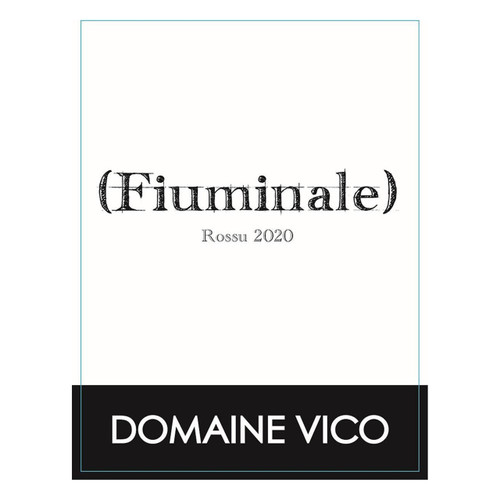 Domaine Vico Corse Fiuminale Rossu 2020 750ml