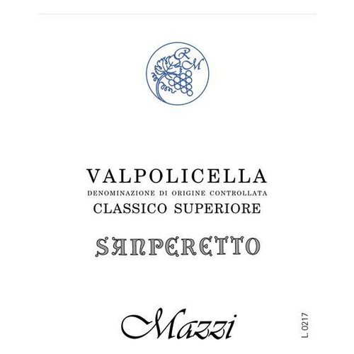 Mazzi Valpolicella Classico Superiore Sanperetto 2020 750ml